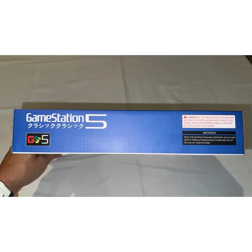 GameStation 5 GS5 8-Bit Retro Video Game Console 2 Controllers AV Output NIB